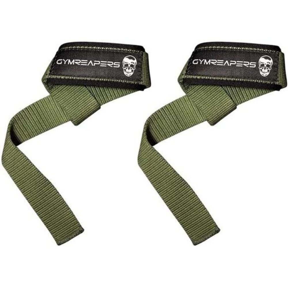 Lifting Wrist Straps for Weightlifting, Bodybuilding- Padded Neoprene with 18"